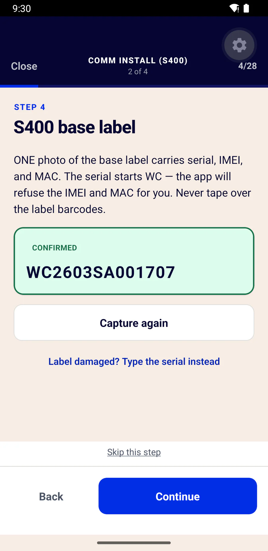 A confirmed serial